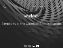 Tablet Screenshot of anckor.com